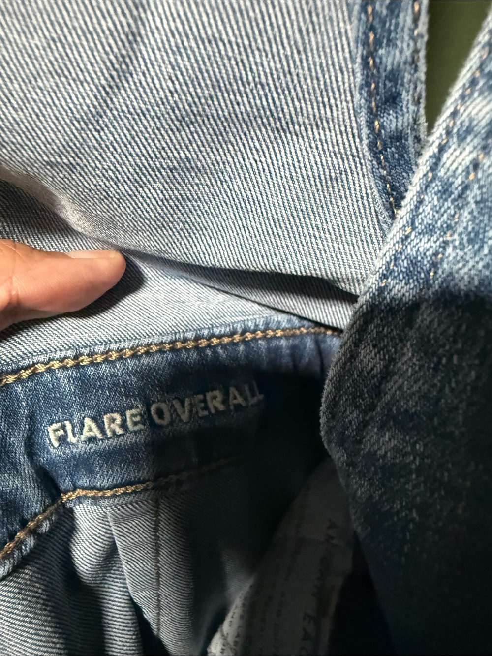 American Eagle Outfitters Blue Denim Women’s Overalls - Picture 3 of 6